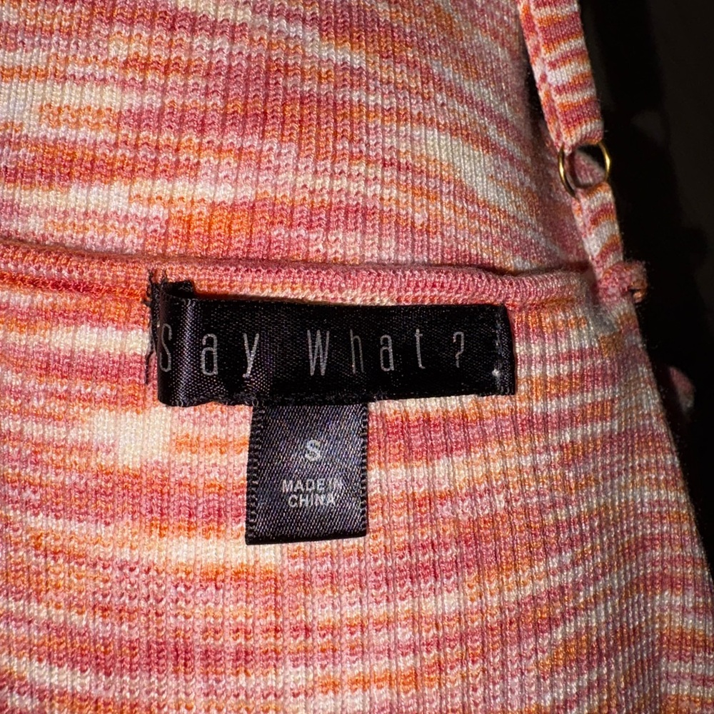 Striped Halter Top - Picture 2 of 2